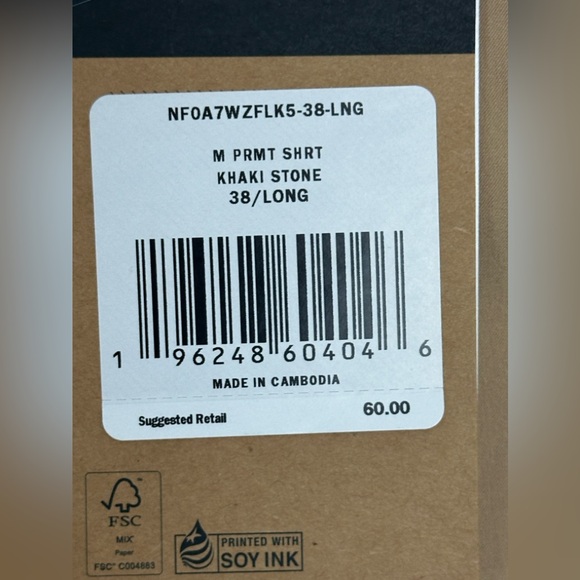 THE NORTH FACE MEN'S PARAMOUNT ACTIVE SHORTS Khaki 38 Long New with tags ! - Picture 10 of 12